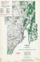 Delta County - West, Michigan State Atlas 1955